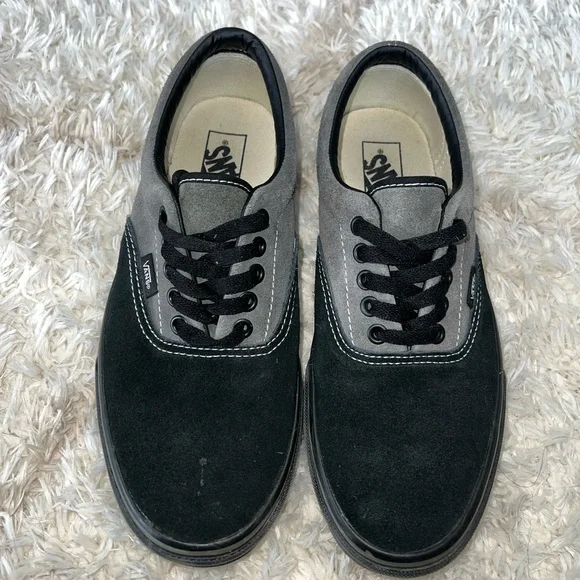 Vans Mens Grey Black Sole Jual SEPATU VANS AUTHENTIC GREY BLACK